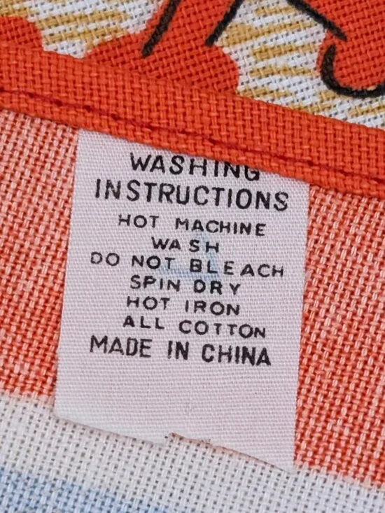 Vintage Sussex 100% Cotton Souvenir Tea Towel - Picture 6 of 6